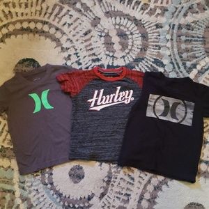 Lot of 3 Hurley shirts